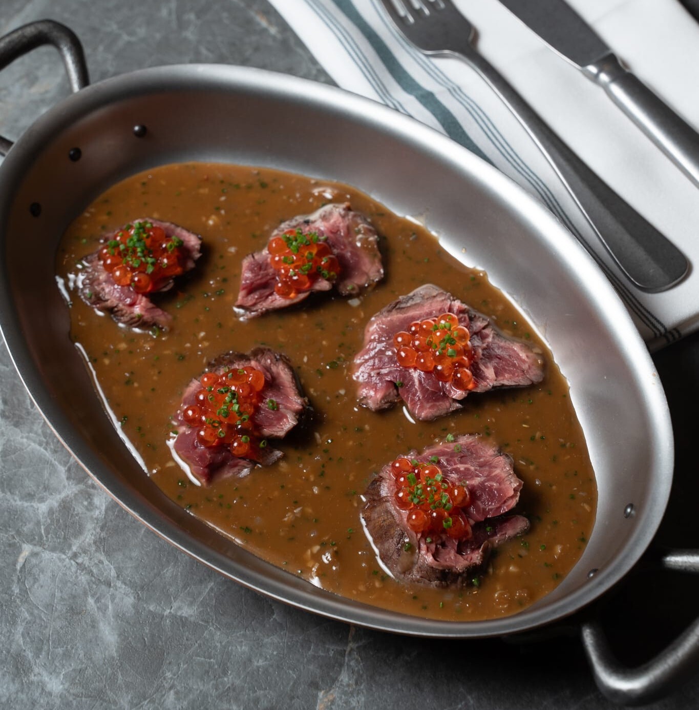 Ebony Hanger Steak with Cavier (2)-web