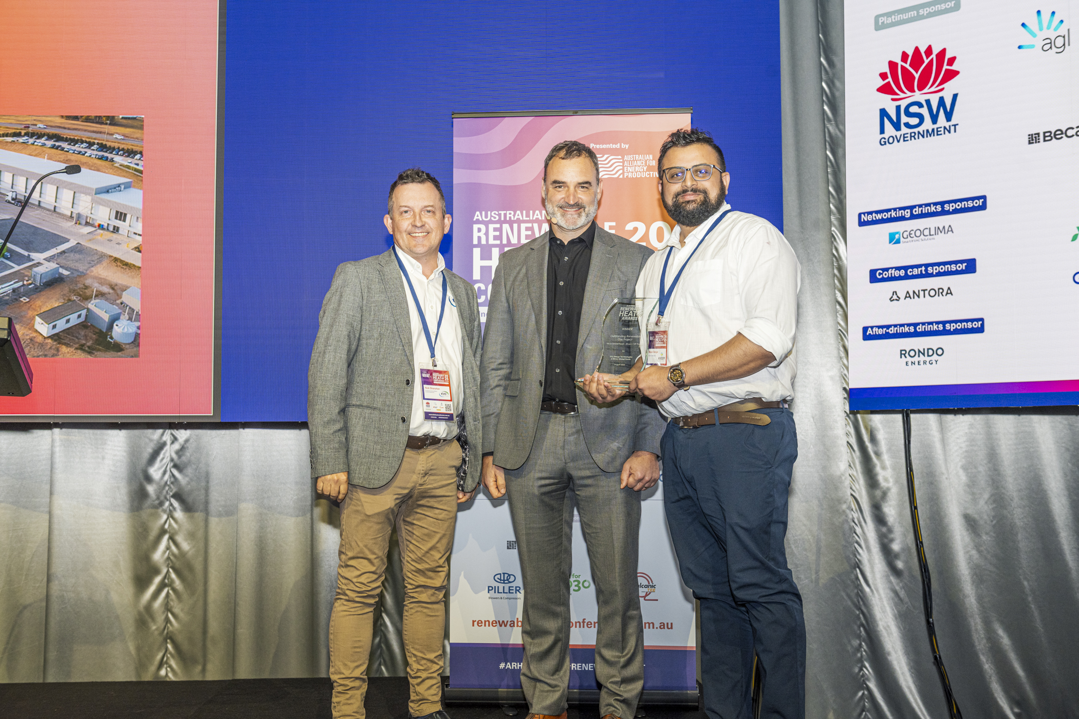 Kilcoy Global Foods Wins Outstanding Renewable Gas Project in 2025 Australian Renewable Heat Awards