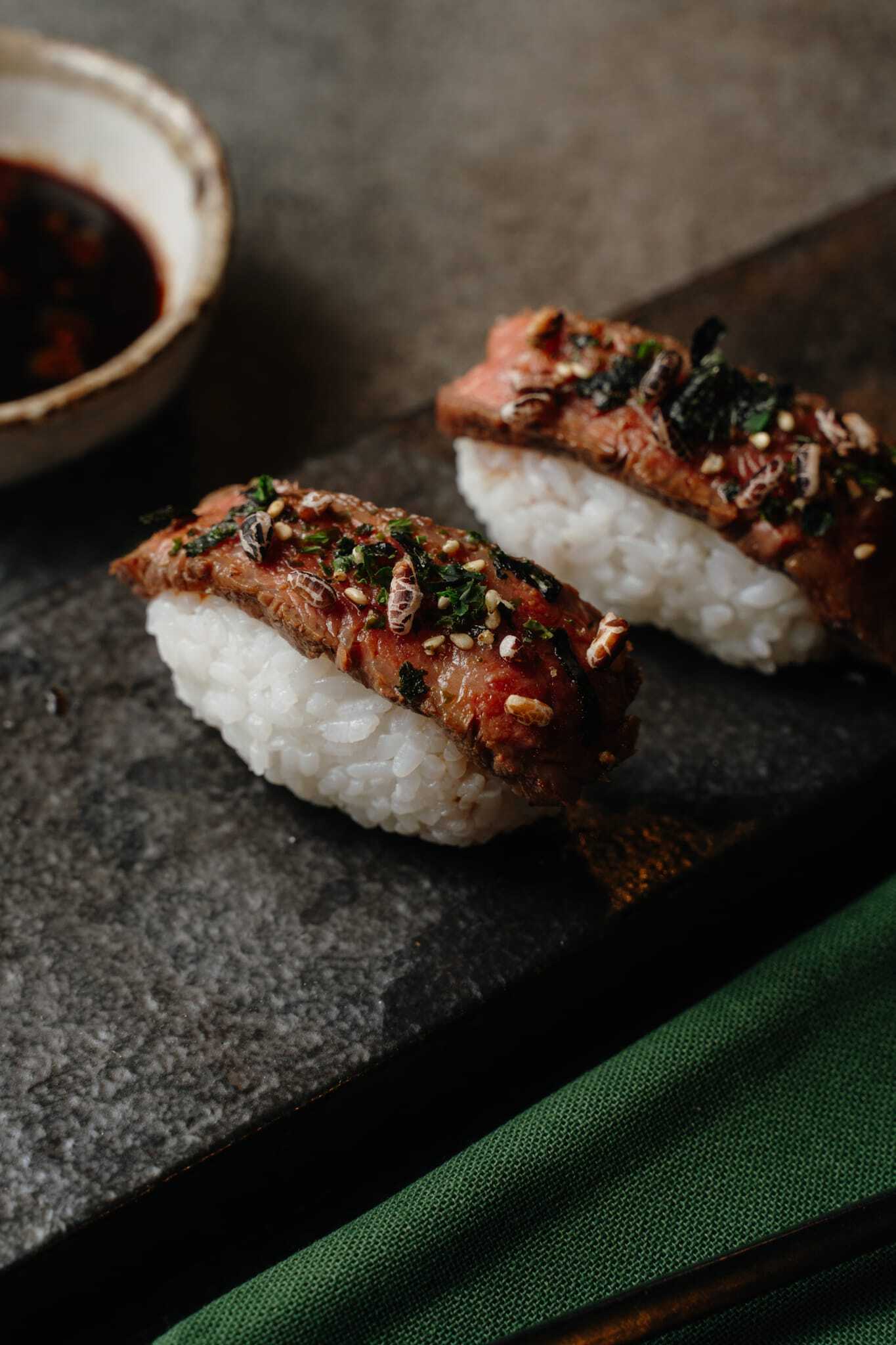 Jade Pure Wagyu Striploin MB 8-9 Nigiri-web